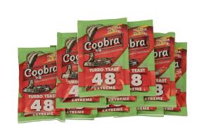 Drożdże gorzelnicze Coobra 48 TURBO 10szt nastaw