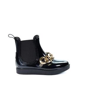 Damskie kalosze czarne Dockers 51GE201-850100