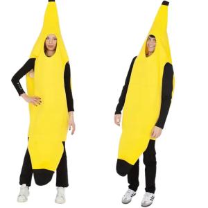 STRÓJ BANANA PRZEBRANIE BANAN OWOC ŻÓŁTY KOSTIUM NA KARNAWAŁ BAL HALLOWEEN