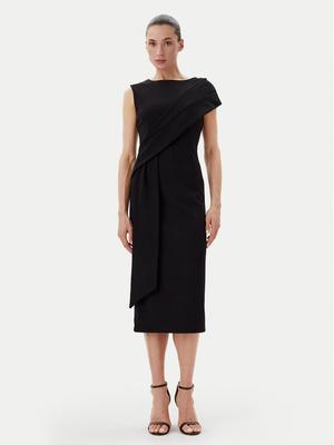 Rinascimento Sukienka koktajlowa CFC0019923002 Czarny Regular Fit