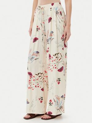 ViCOLO Spodnie materiałowe TD0814 Beżowy Relaxed Fit