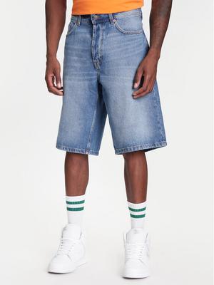 United Colors Of Benetton Szorty jeansowe 4AW7U9018 Niebieski Relaxed Fit