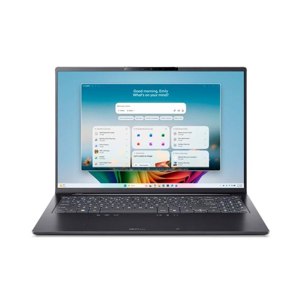 Acer Swift Go 16 AI OLED, SFG16-I71, Ultrasmukły Laptop, 16" OLED, Intel Core Ultra 9, 32GB RAM, 1TB SSD, Intel Graphics