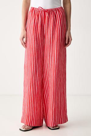 Marimekko spodnie damskie lniane