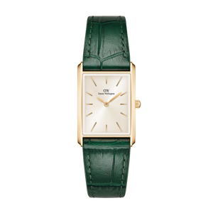 Daniel Wellington DW Watch Bound Crocodile Champagne Sunray Gold 22x32