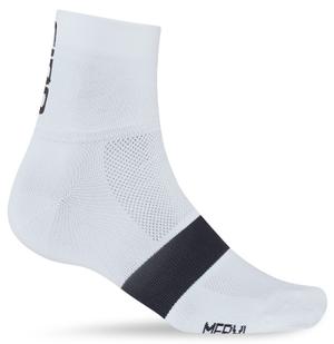 Skarpety rowerowe GIRO CLASSIC RACER białe (M (40-42))