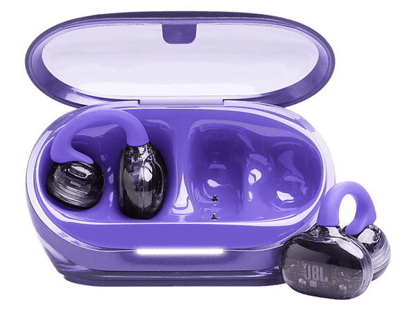 Słuchawki bezprzewodowe JBL Soundgear Clips Ghost Edition Fioletowy