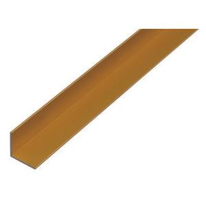 Profil kątowy ALU anodowany złoty 1000 x 25 x 25 x 1,5