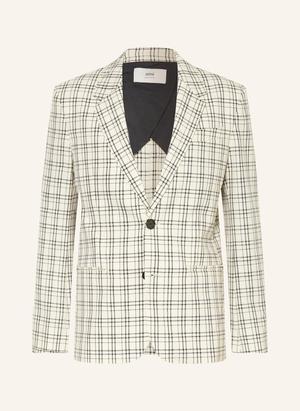 Ami Paris Marynarka Garniturowa Regular Fit weiss