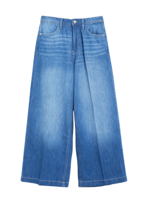 Dżinsowe kuloty Suri / Regular Fit / High Rise / Wide Leg