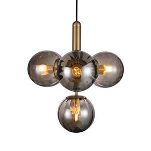 Lampa wisząca Ravena 4 x E27 dymiony