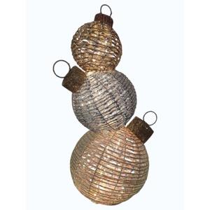 Figura ozdobna bombki LED 63 cm