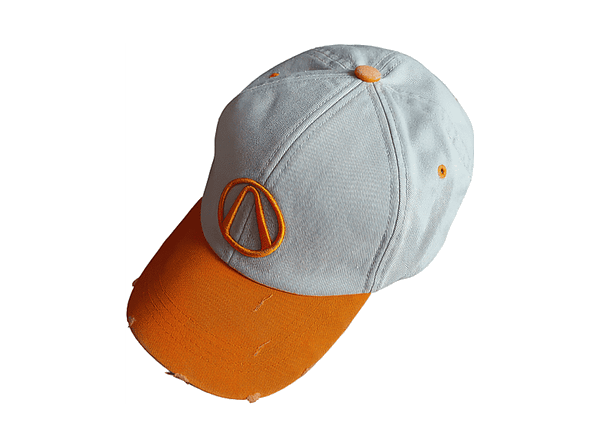 Czapka GOOD LOOT Borderlands 4 Vault Hunter Vintage Baseball Cap Szaro-pomarańczowy