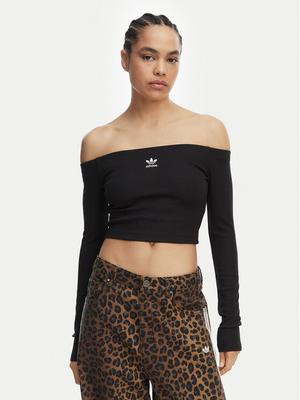 adidas Bluzka Essentials KE3150 Czarny Slim Fit