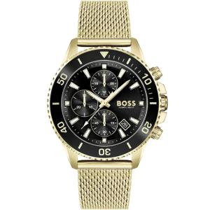 ZEGAREK MĘSKI HUGO BOSS 1513906 ADMIRAL ZŁOTY ORYGINALNY + PUDEŁKO