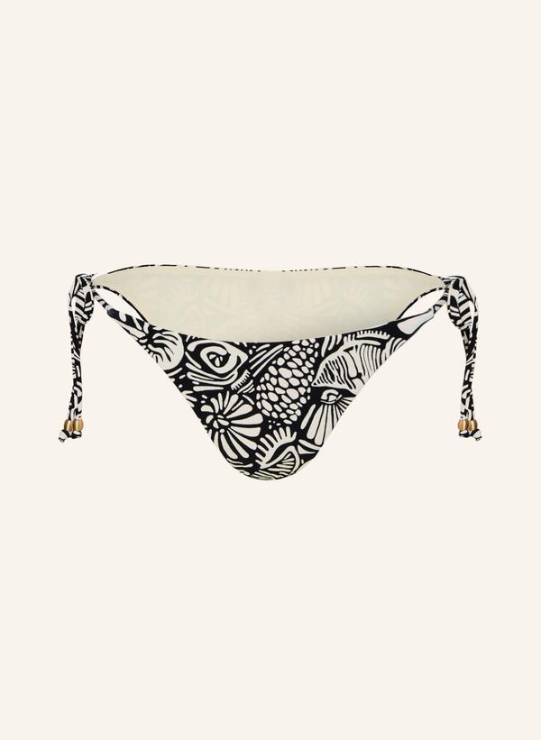 Seafolly Trójkątne Figi Bikini Shells schwarz