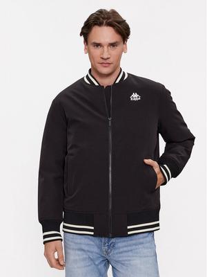 Kappa Kurtka bomber Authentic Gomin 331H2MW Czarny Comfort Fit