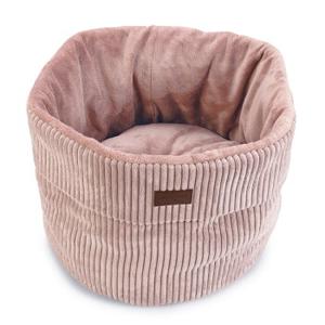 Designed by Lotte Koszyk dla kotów Karlie DBL Ribbed Różowy