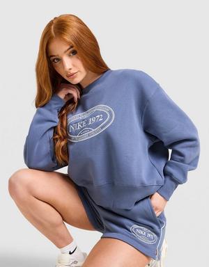 Nike Bluza W Nsw Trnd Phnx Flc Os Crew