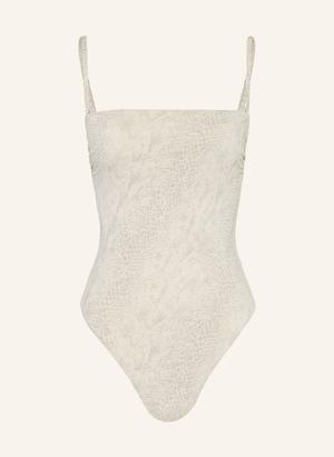 Calvin Klein Strój Kąpielowy Bandeau beige