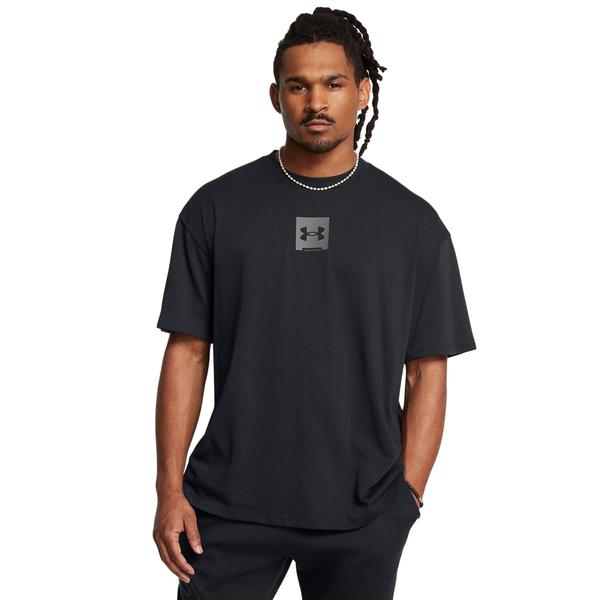 UNDER ARMOUR koszulka męska t-shirt z logo HW OS SM BOX (S)