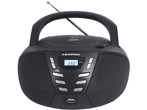 Radioodtwarzacz przenośny BLAUPUNKT BB7BK FM CD Wyświetlacz LCD Czarny