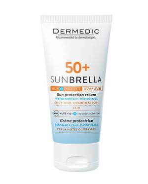 Dermedic Sunbrella Wodoodporny Krem Ochronny Cera Tłusta i Mieszana SPF50+ 50ml