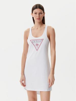 Guess Sukienka letnia E5GP01 I3Z14 Biały Regular Fit