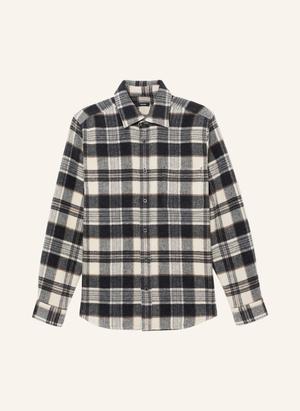 Reiss Kurtka Flanelowa Crosby grau