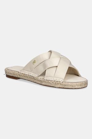 Tommy Hilfiger klapki SATIN ESPADRILLE MULE