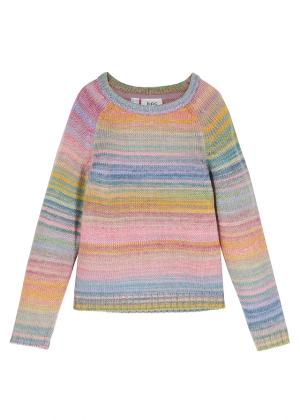 Sweter z dzianiny o splocie grubych oczek