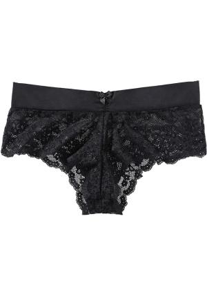 Figi panty z subtelnej koronki