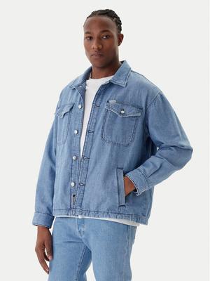 Guess Kurtka jeansowa M5RN30 D5KW1 Niebieski Regular Fit