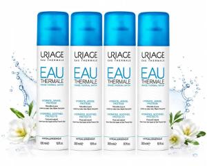 Uriage Eau Thermale – Ochronna Woda Termalna W Sprayu Zestaw 4x300 ml
