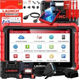 LAUNCH X431 Pro ELITE 2025 CanFD DoIP 8 cali DARMOWE AKTUALIZACJE 2 lata