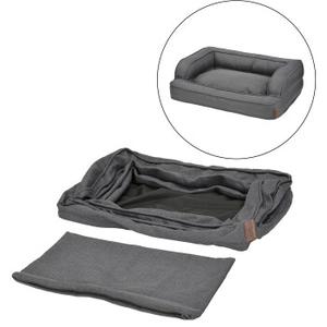 more LIFESTYLEPETS wymienny pokrowiec na leżak Comfort Deluxe szary M