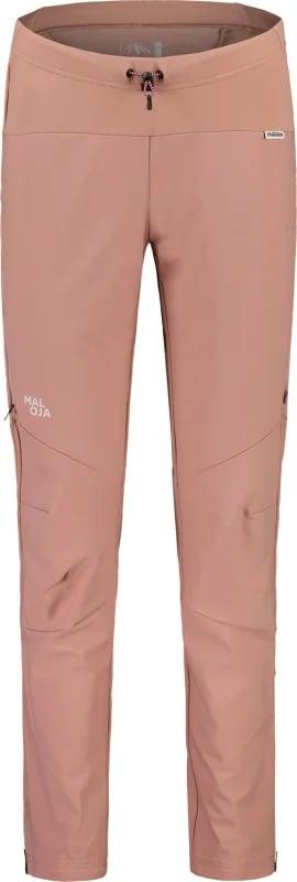 Maloja CristinaM.Nordic spodnie damskie softshellowe mauve (S)