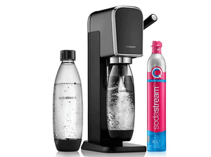 Saturator SODASTREAM ART BLACK + Butelka i nabój
