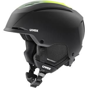 Kask narciarski UVEX Resolution czarno-zielony (59-61)