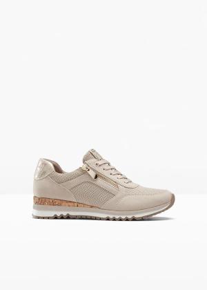 Sneakersy marki Marco Tozzi z zamkiem