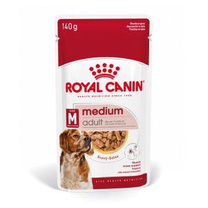 ROYAL CANIN Medium Adult w sosie 10x140 g
