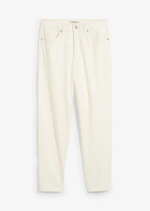 Jeasy mom, high waist, low stretch, cropped