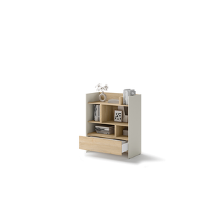Regał Bed Concept BC-25 92x108x40 cm | Kaszmir/Dąb nagano | funkcjonalny | do półkotapczanu