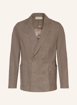 Officine Générale Marynarka Leon Slim Fit braun