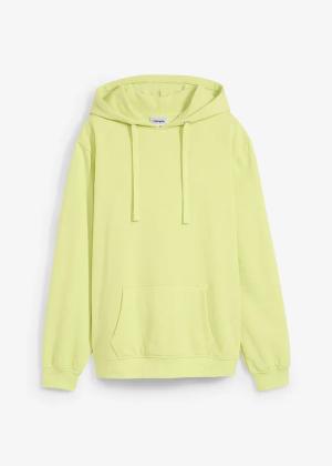 Bluza z kapturem, z miękkiego materiału frotte
