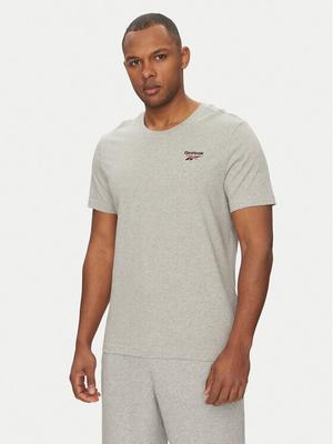 Reebok T-Shirt 100221743 Szary Regular Fit