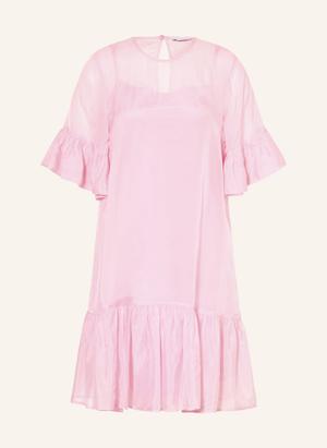 Mrs & Hugs Sukienka Z Falbanami pink