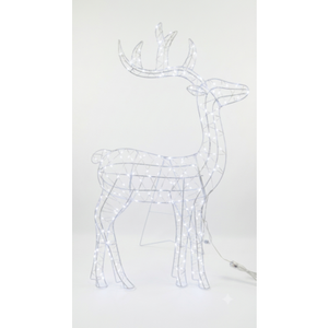 Renifer LED wys. 110 cm