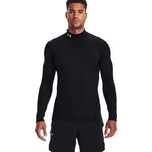 UNDER ARMOUR Koszulka UA CG Armour Fitted Mock czarna (M)