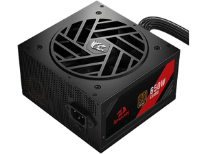 Zasilacz REDRAGON Guard GC-GU02P 650W ATX 3.1 80 Plus Bronze Czarno-czerwony